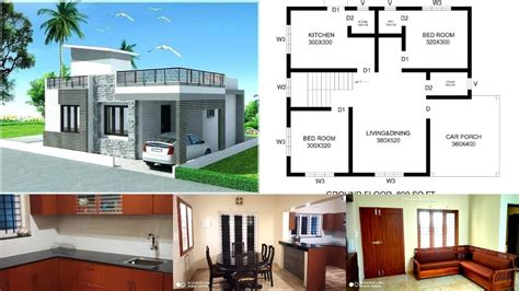 2 Bedroom Kerala House Plans Free