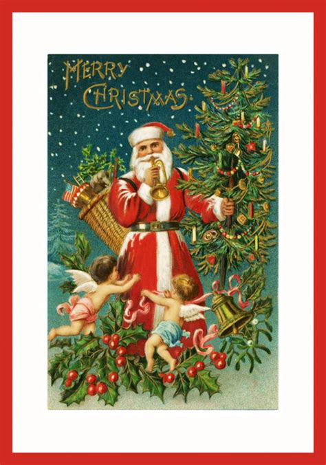 Free Printable Vintage Christmas Cards Printable Templates