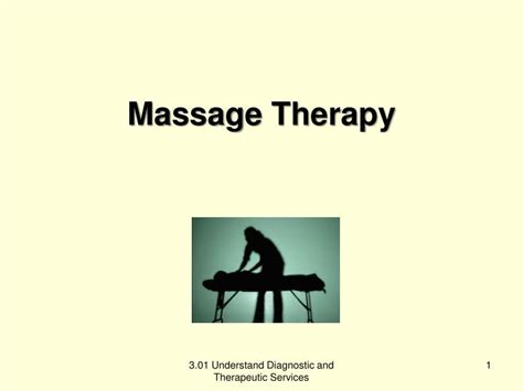 Ppt Massage Therapy Powerpoint Presentation Free Download Id3331396
