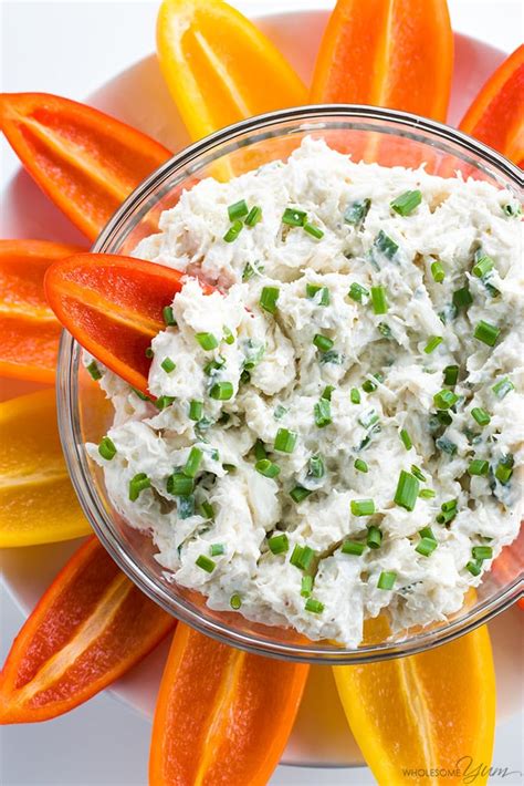 Easy Cold Crab Dip Recipe With Cream Cheese 5 Minutes Wholesome Yum