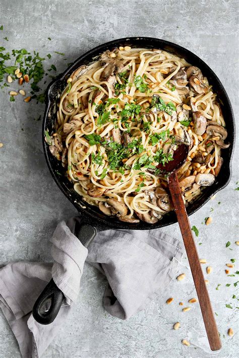 Super simple and delicious creamy garlic penne pasta recipe packed with flavor. Creamy Garlic Mushroom Pasta - The Last Food Blog