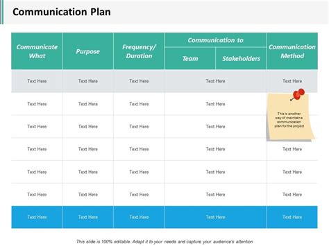 Communication Plan Ppt Infographics File Formats Powerpoint Slide