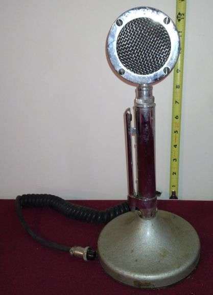 Astatic D104 Vintage Silver Eagle Microphone Sherwood Auctions