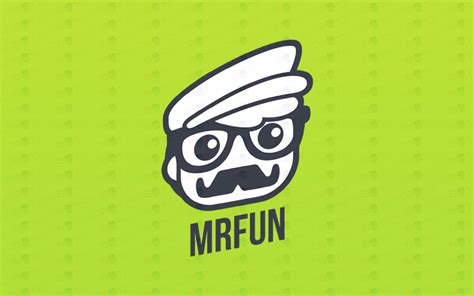 Modern Funny Face Logo For Sale Character Logo Lobotz Ltd