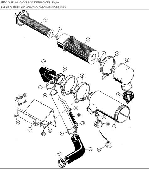 Case 1835С Skid Steer Loader Parts Catalog Manual