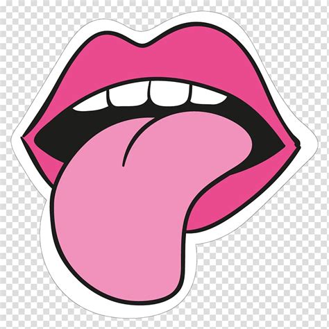 Mouth Tongue Lip Tongue Transparent Background Png Clipart Hiclipart