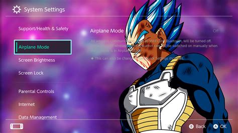 Vegeta Settings Settings Themes Themezer