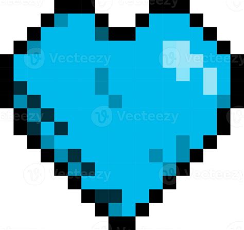 Pixel Heart Pixelart 13640953 Png