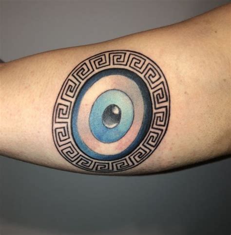 Greek Mythology Evil Eye Tattoo