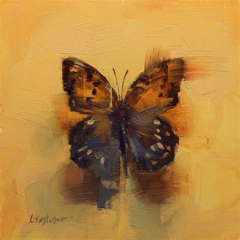 Still Life — Lindsey Kustusch Butterfly Art Painting Landscape