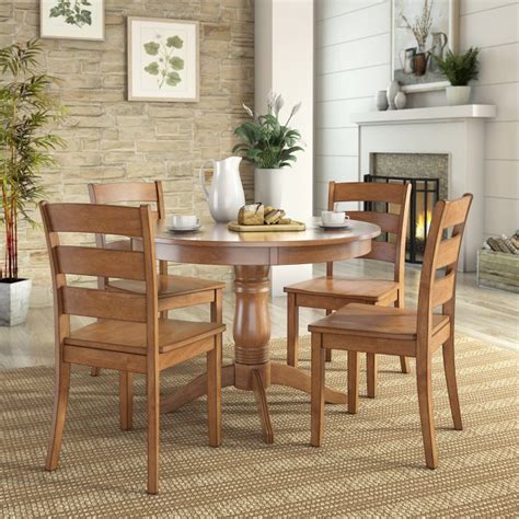 Dining tables seem to be my forte' and in the past, unless i specifically tell bryce not to sell it, i usually get a phone call that we sold our dining table on craigslist i would recommend a practice cut or two on a smaller set of wood! HumbleNest Farmers Market 5 Piece Round Dining Table Set ...