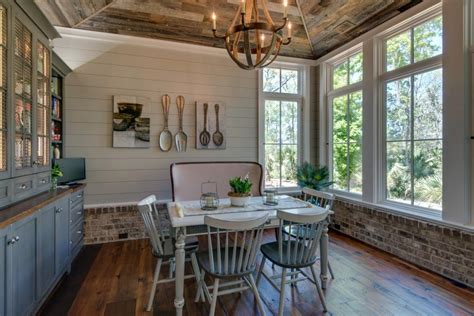 Country Living Space And Dining Room Pictures Hgtv Photos