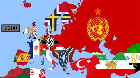 Alternate Future Of Europe Flags 2020 3030 Youtube