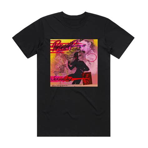 Perturbator Sexualizer Album Cover T Shirt Black Album Cover T Shirts