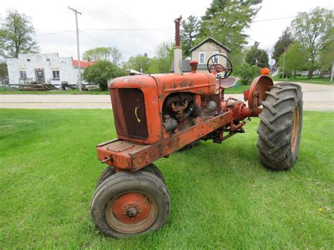 Lot 402s Allis Chalmers Wd Antique Tractor Vanderbrink Auctions