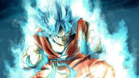Dragon Ball Z Wallpaper 31 Of 49 Son Goku Super Saiyan Blue Hd
