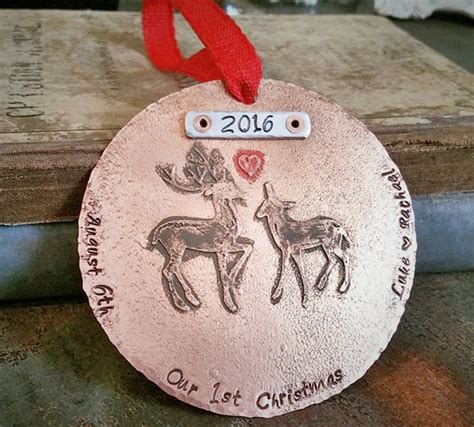 Our First Christmas Ornament Married Personalized Christmas