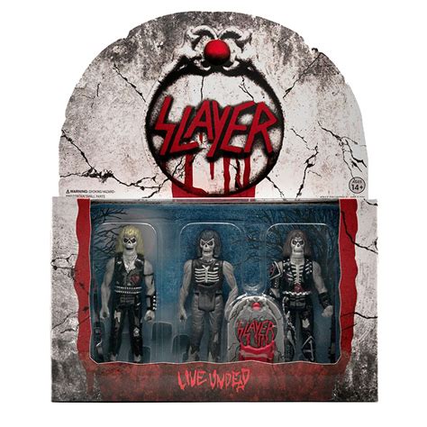 Oyuna giriş yaptığınızda paranıza bakmanız. Slayer- Live Undead Reaction Figure 3 Pack