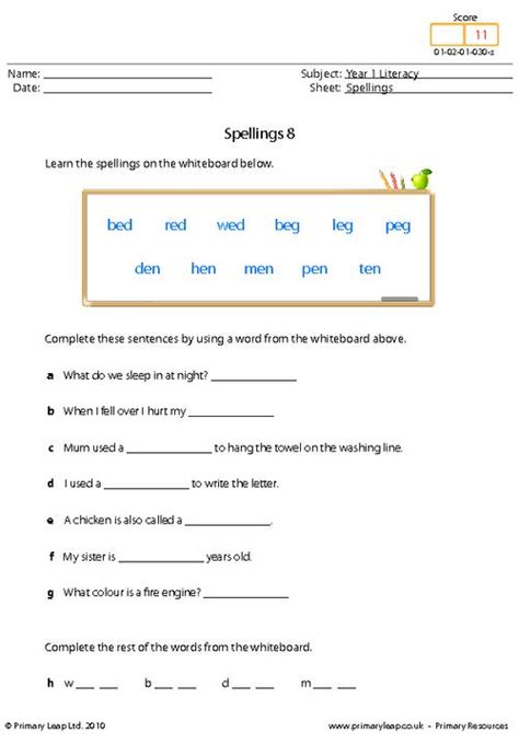 Year Literacy Worksheets Hot Sex Picture