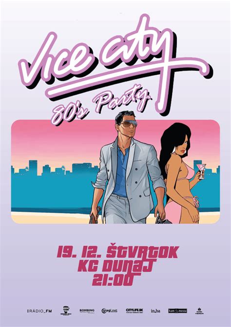 Vice City 80s Party Greginet Multikultúrny Portál
