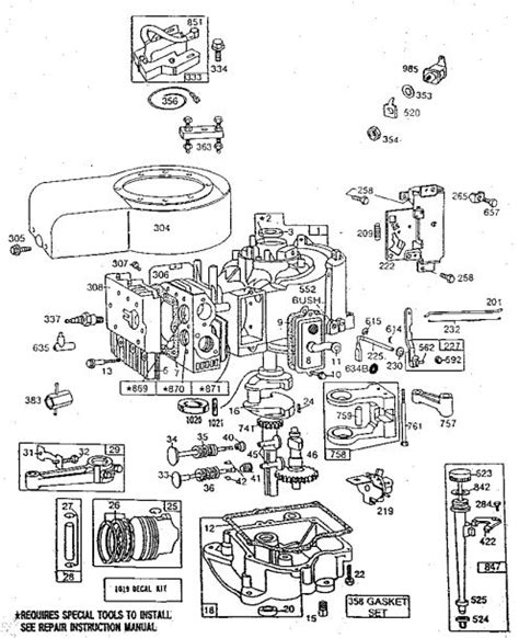 11 Hp Briggs And Stratton Engine Diagram Briggs And Stratton Engine