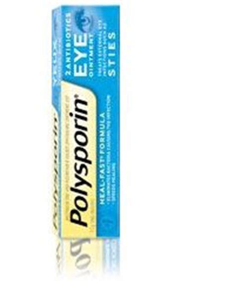 Available in 15 g and 30 g tubes. POLYSPORIN® Opthalmic Oinment For eye infection, buy ...