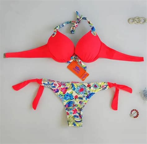 Sexy G String Bikini Women Swimwear Push Up Swimsuit Biquini Beachwear Brazilian Bikinis Women