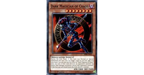 Dark Magician Of Chaos Sr08 En015 1st Edition Yu Gi Oh Card