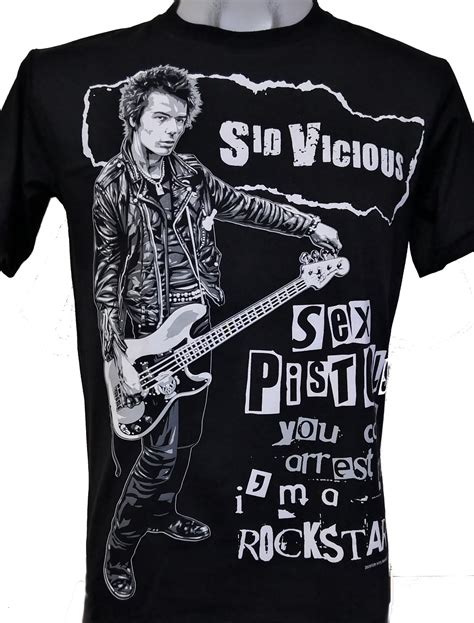 Sid Vicious Sex Pistols Aop All Over Print New Vintage Band T Shirt