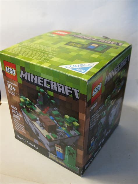2012 Lego Set 21102 Minecraft Micro World Complete W Box And Manual