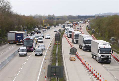 Operation Brock Contraflow On M20 To Return Between Ashford And Maidstone