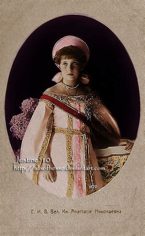 Youngest Grand Duchess By Alixofhesse On Deviantart Anastasia Romanov