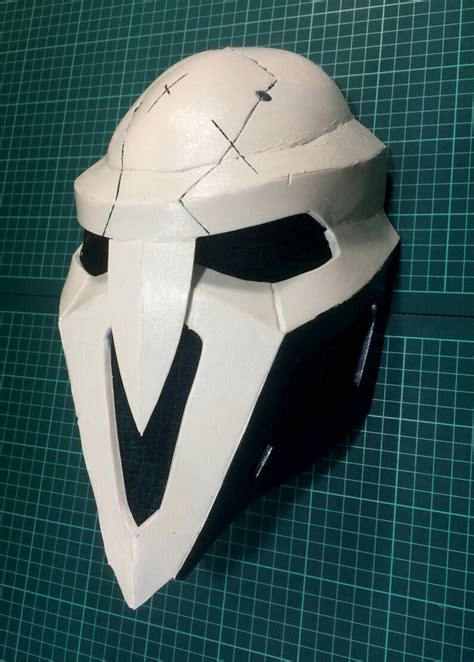 Reaper Overwatch Mask Pattern Cosplay Costume Diy Printable Etsy