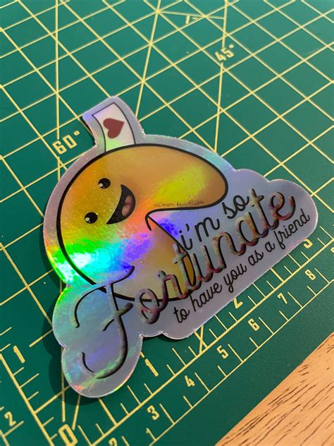 Im So Fortunate To Have You As A Friend Sticker Etsy