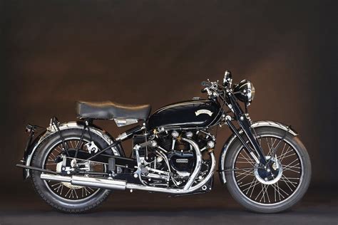 1951 Vincent Black Shadow Vintage Motorcycle For Sale Via
