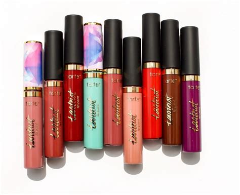 Tarte Cosmetics Lip Products Major Haul Review Kate Loves Makeup