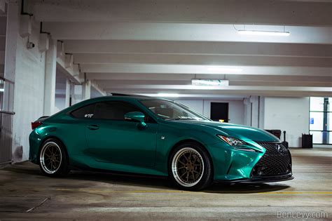 Green Lexus Rc 350 F Sport