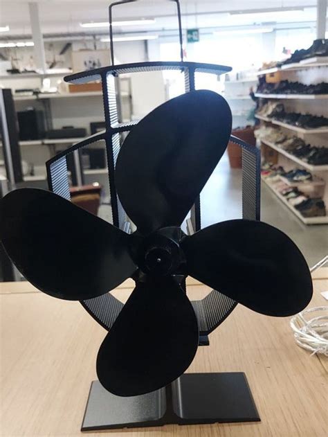 Stromloser Kaminofen Ventilator mit 4 Lüfter Blättern Kaufen auf Ricardo