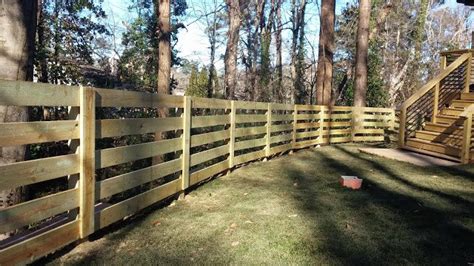 Can i build this on a slope? Atlanta Split Rail Fences | Farm Fences