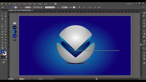فيديو Tutorial Adobe Illustrator Making 3d Logo Design For Beginner