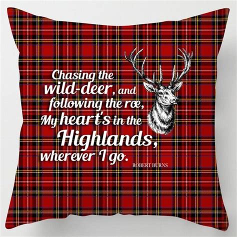 My Heart S In The Highlands Burns Night Poem Quote