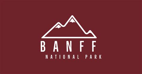 Banff National Park Simple Graphic Banff National Park Crewneck