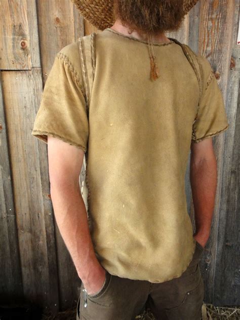 This Is A T Shirt I Fashioned From Buckskin I Made With Salvaged