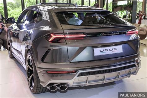 Find out what makes the. Lamborghini Urus launched in Malaysia, estimated RM1 ...