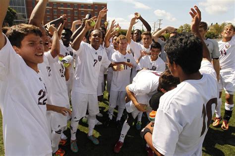 Boys Soccer St Benedicts Prep Defeats Summit For State Record 57th