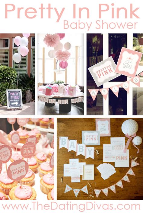 See more ideas about baby shower, baby shower themes, baby boy shower. Pretty In Pink Baby Shower Theme + Printables