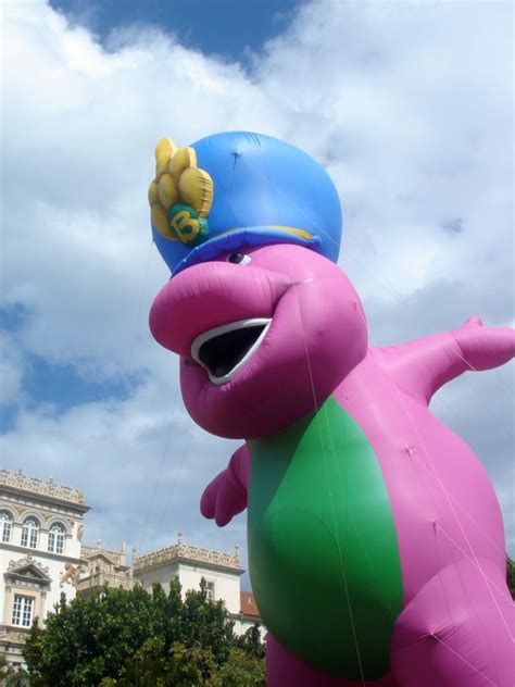 Barney Parade Balloon 45 Fabulous Inflatables