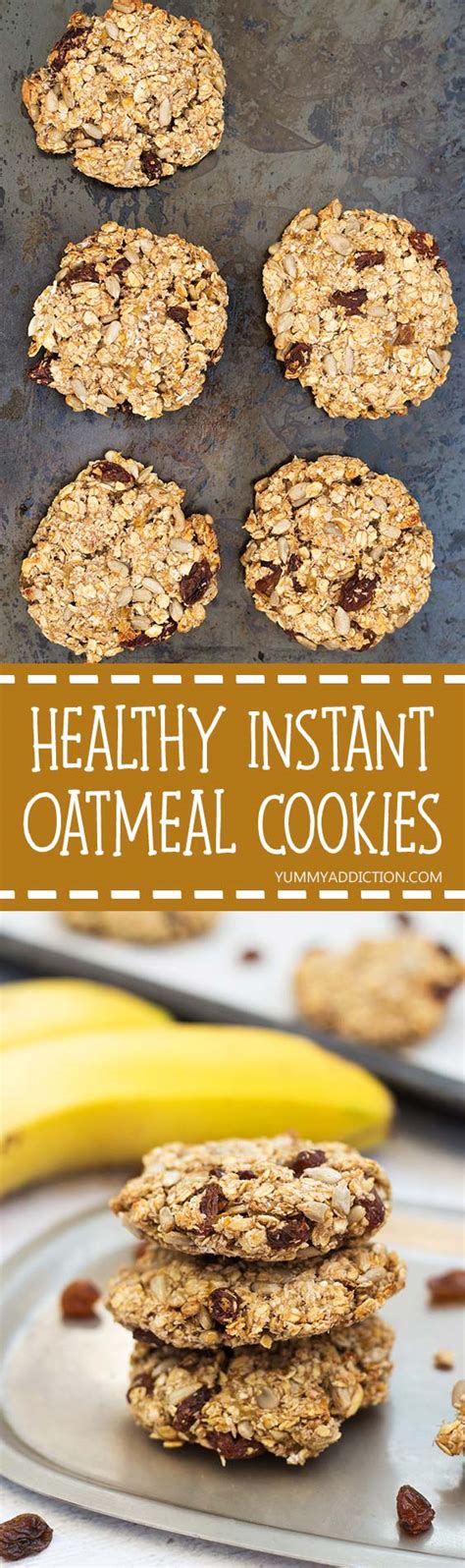 Sugar free recipes sugar free snacks sugar free foods sugar free biscuits no sugar desserts sugar free sweets. Healthy Instant Oatmeal Cookies - Sugar & Flour-Free