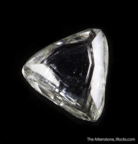 Diamond (macle twinned) - DIA16-08 - Udachnaya pipe - Russia Mineral ...