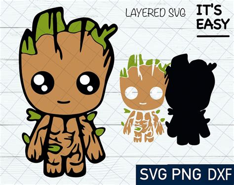 Baby Groot Svg 1653 Amazing SVG File Free SGV Link